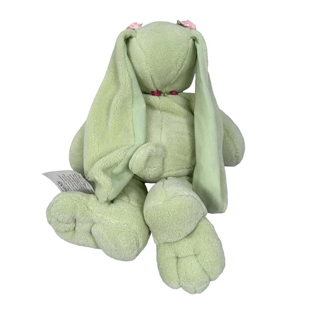 SoothEze‎ Toasty Green Rabbit Microwavable Lavender Scented Plush Bunny 15